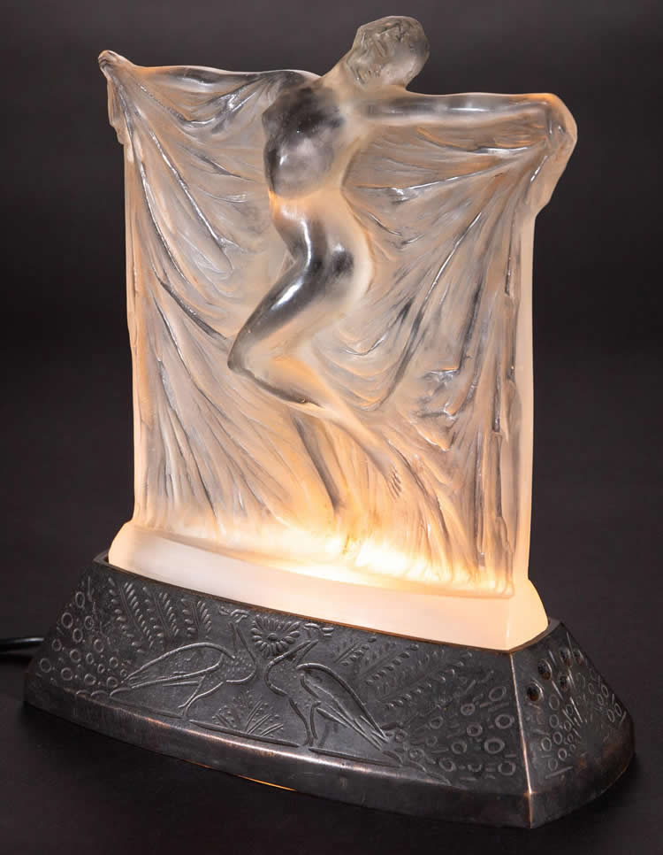 R. Lalique Thais Statue