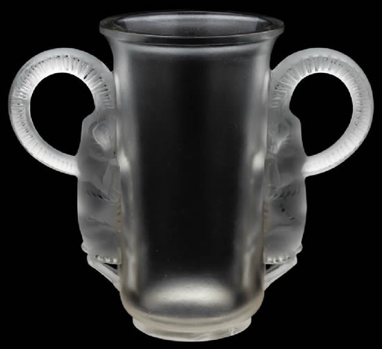 R. Lalique Thibet Vase