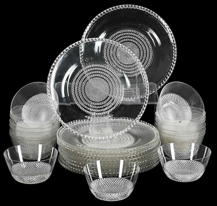 R. Lalique Tokyo-2 Bowls