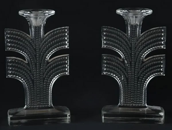 R. Lalique Tokyo Candleholder