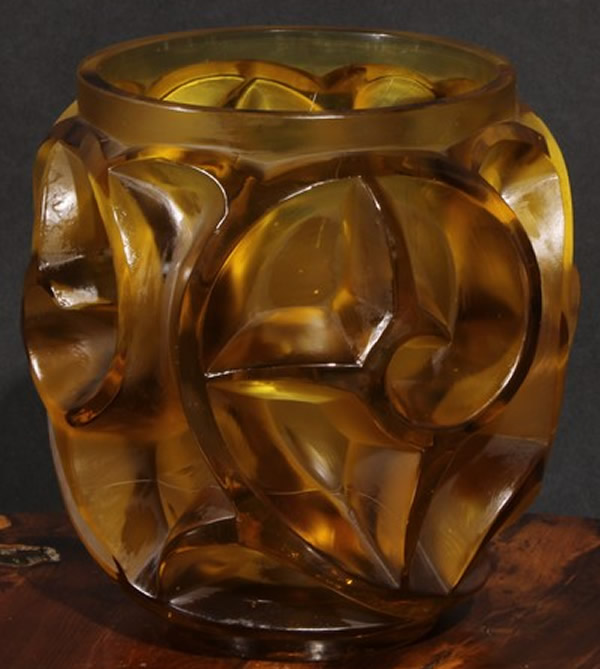 R. Lalique Tourbillons Vase