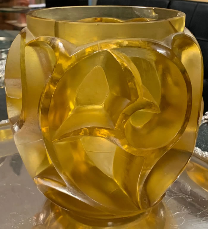 R. Lalique Tourbillons Vase