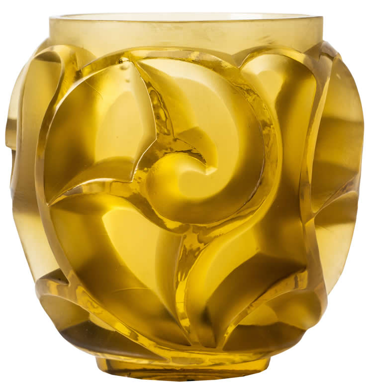 R. Lalique Tourbillons Vase