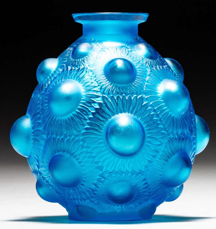 R. Lalique Tournesols Vase
