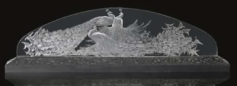 Rene Lalique Trois Paons Table Decoraton