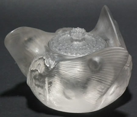 R. Lalique Trois Papillons-3 Encrier
