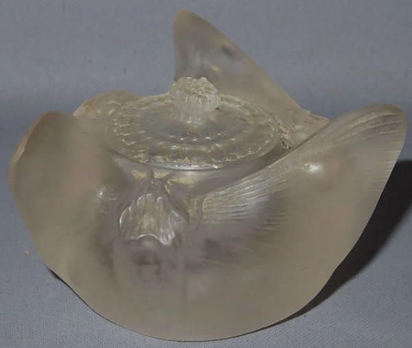 R. Lalique Trois Papillons-3 Encrier