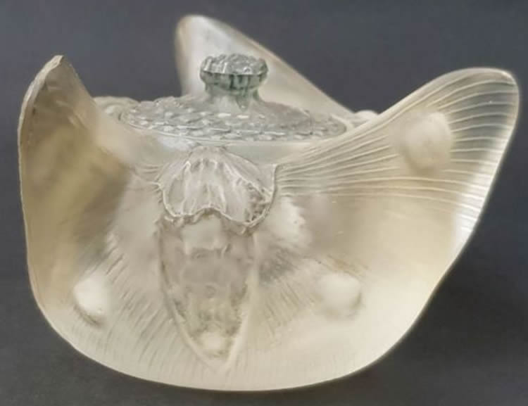 R. Lalique Trois Papillons-3 Inkwell