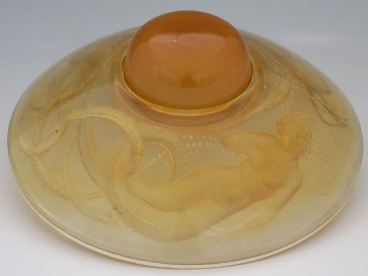 R. Lalique Trois Sirenes Inkwell