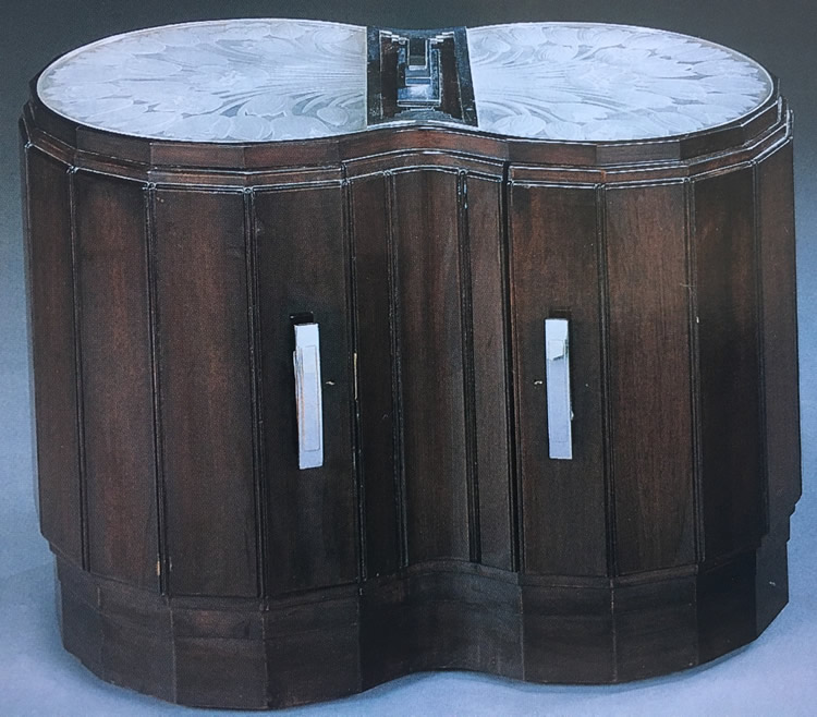 Rene Lalique Tulipes Cabinet