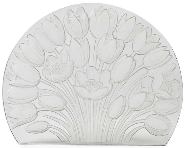 R. Lalique Tulipes Sconce
