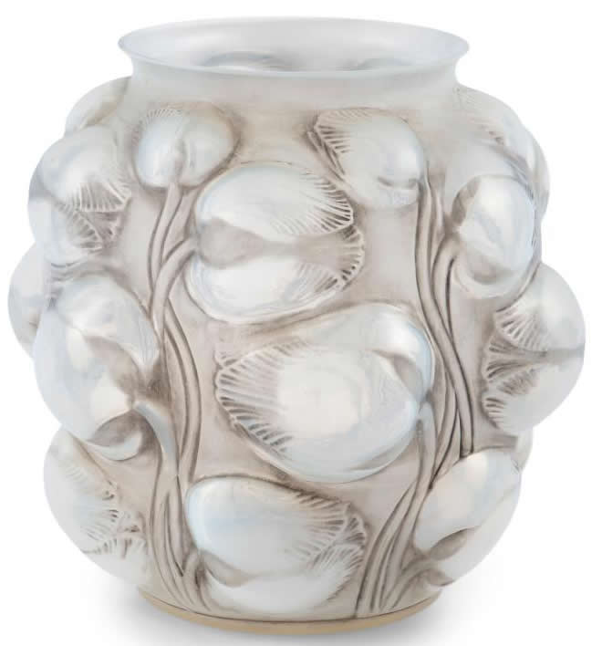 Rene Lalique Tulipes Vase