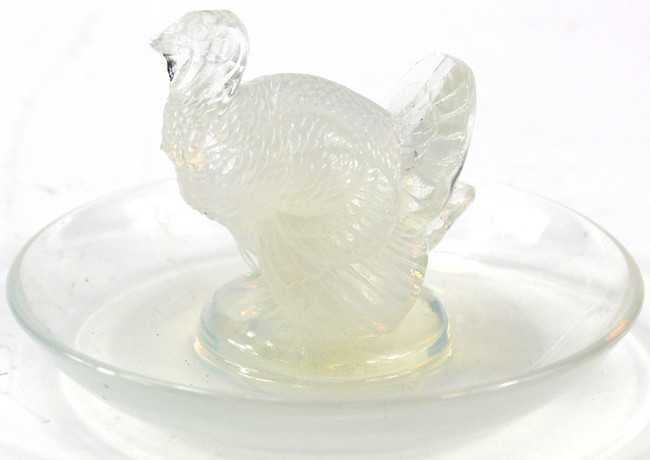 R. Lalique Turkey Ashtray