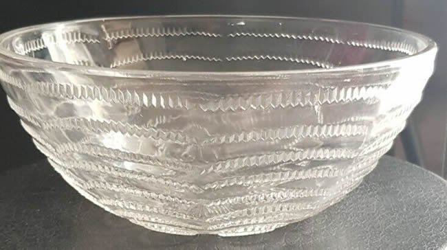 Rene Lalique Vagues Bowl 