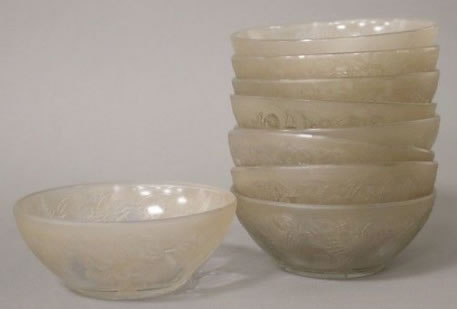 Rene Lalique  Coupelle Vases