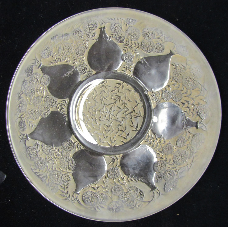 R. Lalique Vases Plate