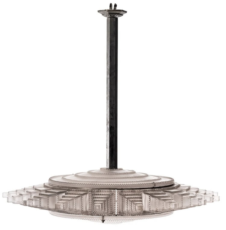 R. Lalique Vendome Chandelier