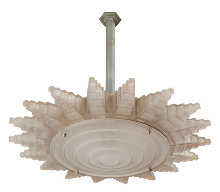 R. Lalique Vendome Chandelier