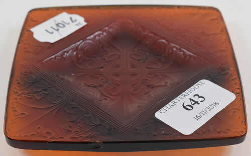R. Lalique Vezelay Ashtray