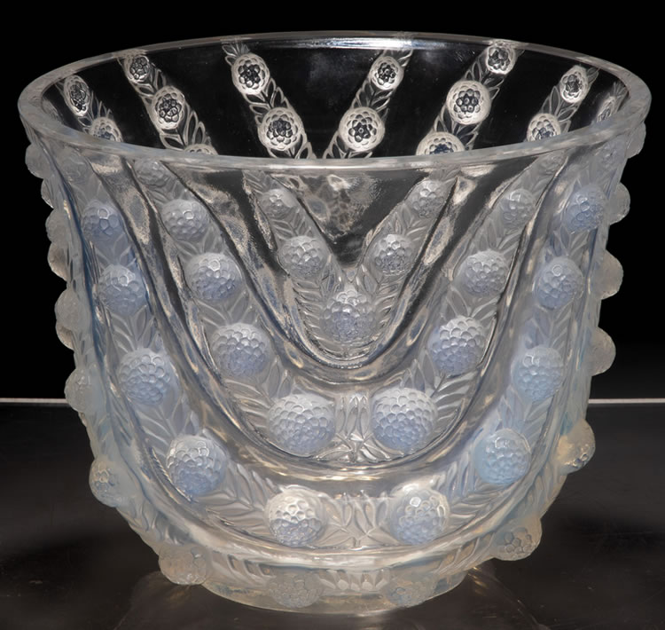 R. Lalique Vichy Vase