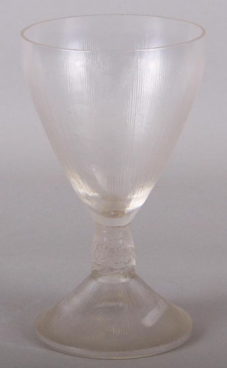 Rene Lalique Vigne Strie Glass 