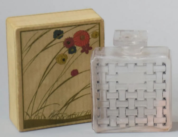 R. Lalique Violette Scent Bottle