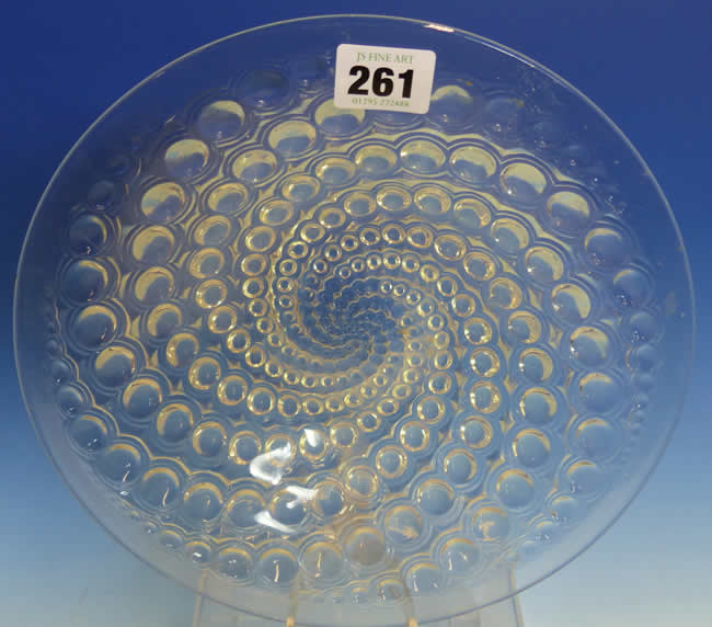 Rene Lalique Volutes Coupe Ouverte 