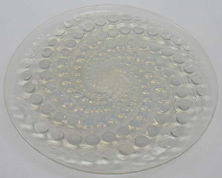 R. Lalique Volutes Plate