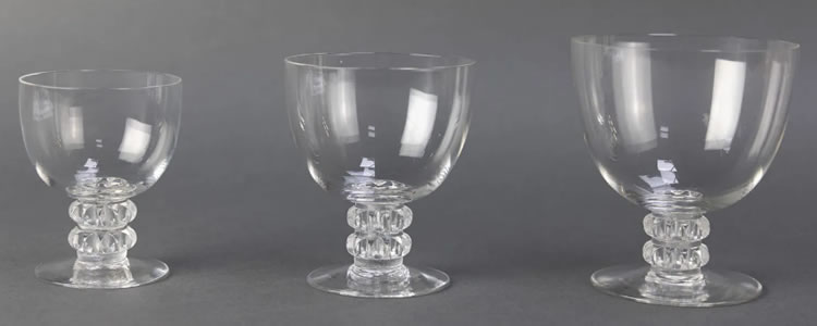 Rene Lalique Vougeot Glass 