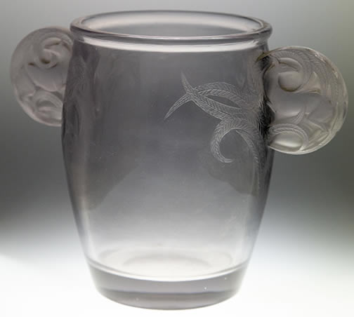 R. Lalique Yvelines Vase
