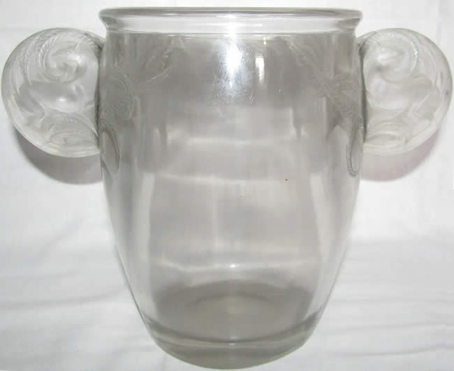 R. Lalique Yvelines Vase