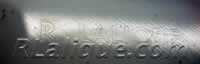 Fake R Lalique  Signature - Forged R Lalique Signature