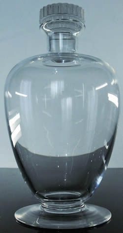 Bambou Lalique France Cystal Decanter