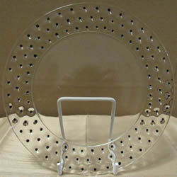 Cactus Lalique France Crystal Modern Plate