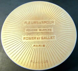 Fleurs D'Amour Box Underside Aluminum Reproduction