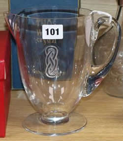 Guebwiller Lalique France Crystal Modern Pitcher
