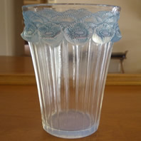 R Lalique Vase Boutons D'Or