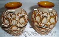R Lalique Vase Laiterons