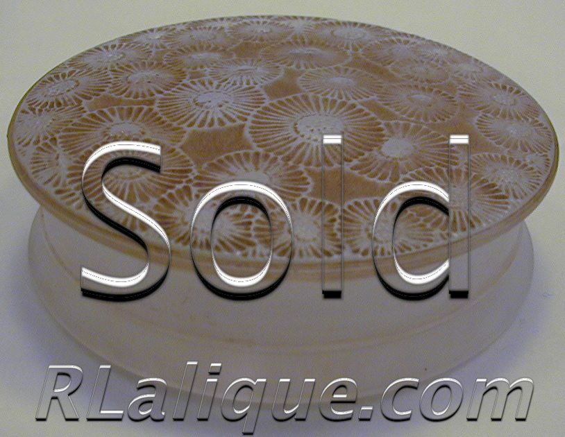 Rene Lalique Boxes Marguerites