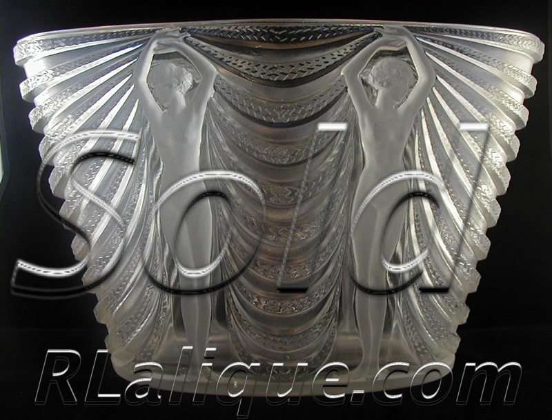 Rene Lalique Vase Terpsichore