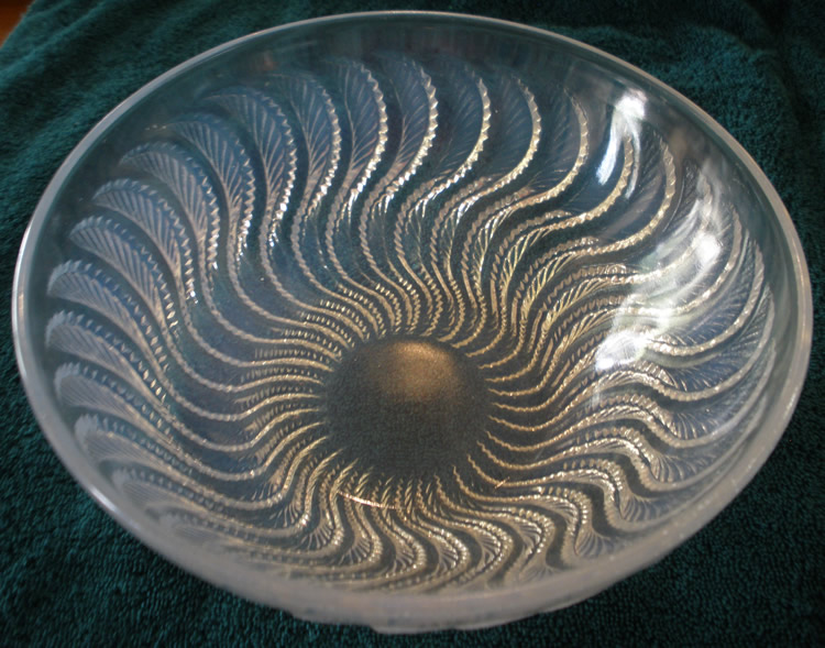 Rene Lalique Bowl Actinia