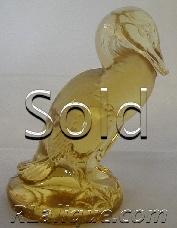 Rene Lalique Seal - Cachet Canard