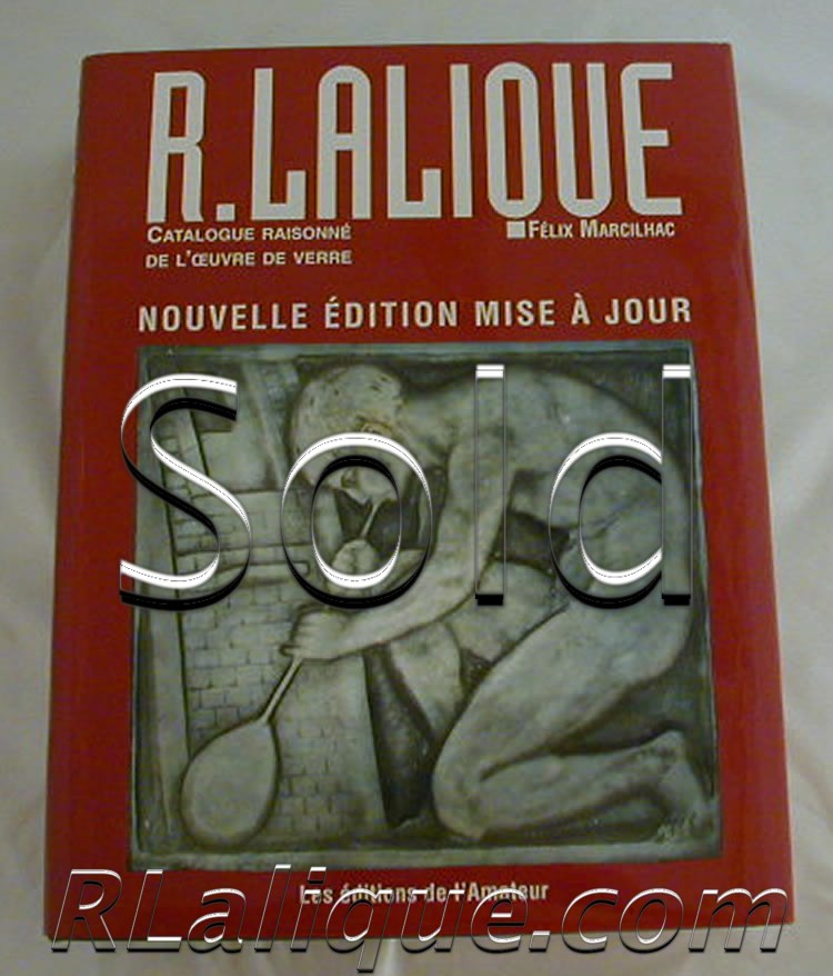 Rene Lalique Book R.Lalique Catalogue Raisonne