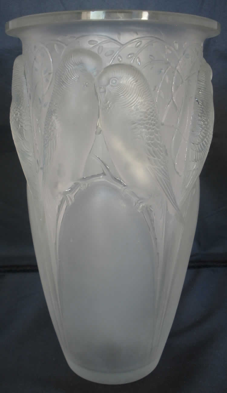 Rene Lalique Vase Ceylan