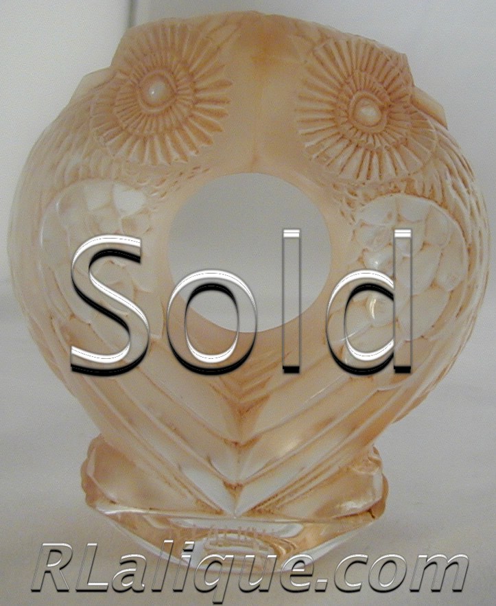 Rene Lalique Seals - Cachets Deux Hiboux