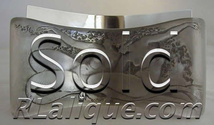 Rene Lalique Ink Blotters Deux Sirenes Enclacees Assises