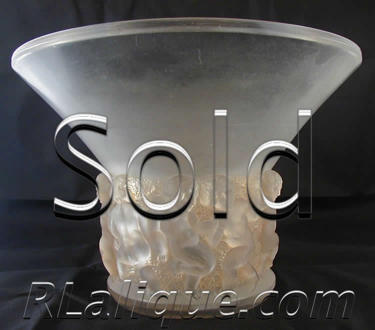 Rene Lalique Vase Farandole