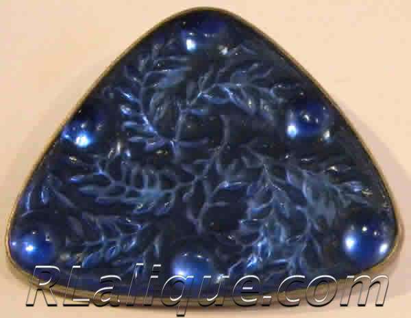 Rene Lalique Brooch Feuilles