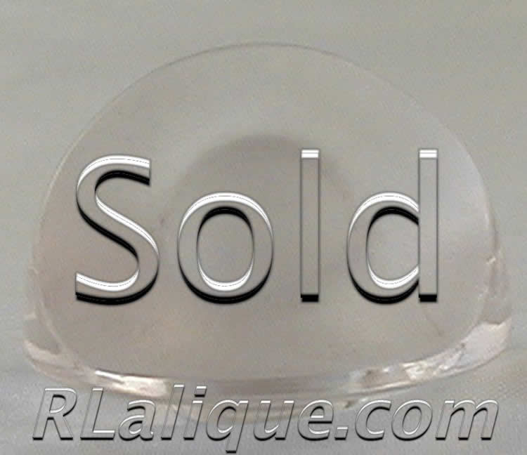 Rene Lalique Seal - Cachet Double Fleur