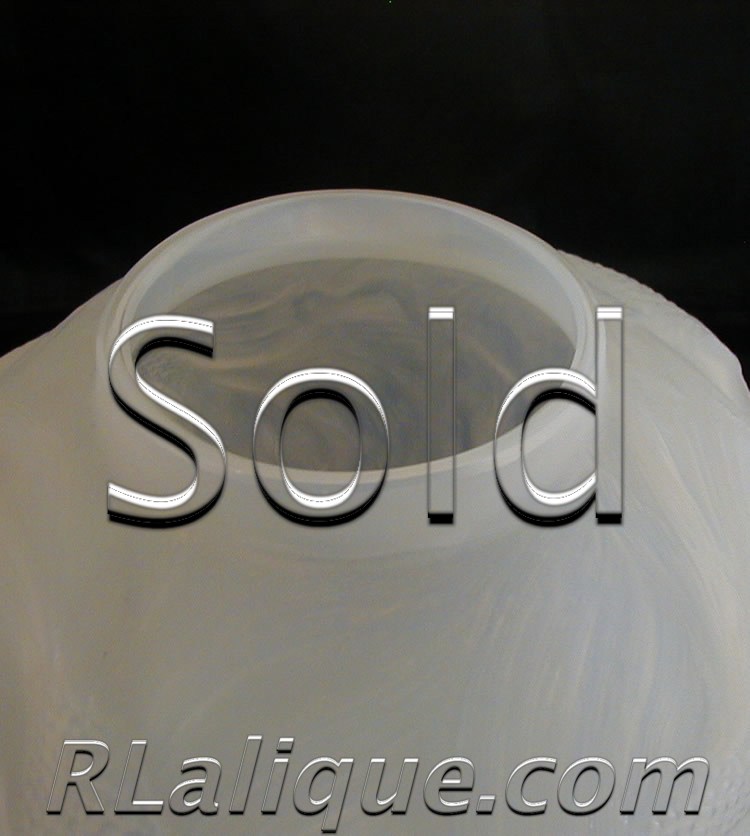 Rene Lalique Vase Formose